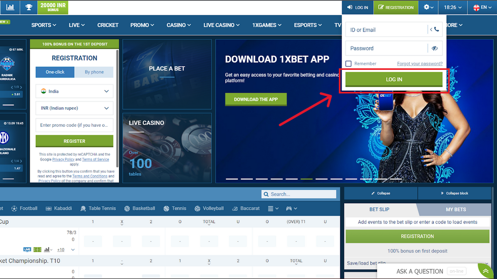 Login 1xBet Indonesia: Metode Mudah untuk Masuk ke Situs Resmi